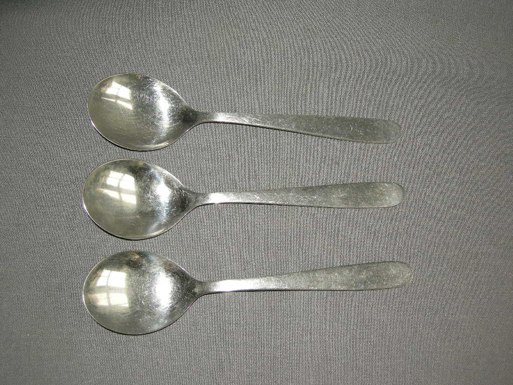 Gero Zilmeta diverse bestekdelen 011b. 3 lepels 19,8 cm.