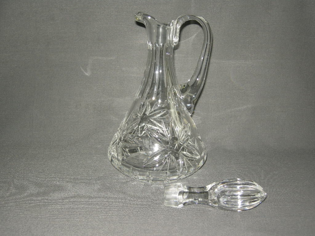 glas - kristal karaffen 012. karaf met oor