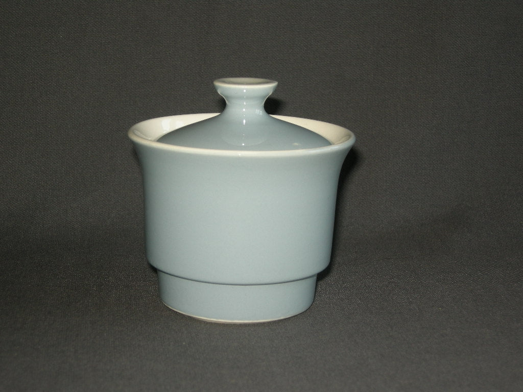 Petrus Regout / Royal Sphinx pastel blauw / grijs 012. filter + deksel