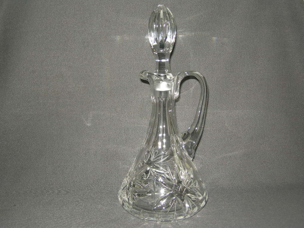 glas - kristal karaffen 012. karaf met oor