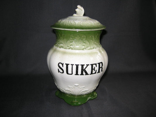 Petrus Regout diverse 012. voorraadpot "suiker"