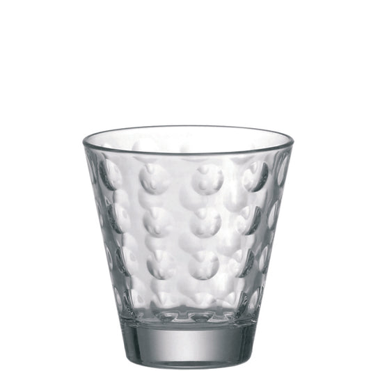 LEONARDO Ciao Optic laag glas inh 25 cl. hoogte 9 cm.
