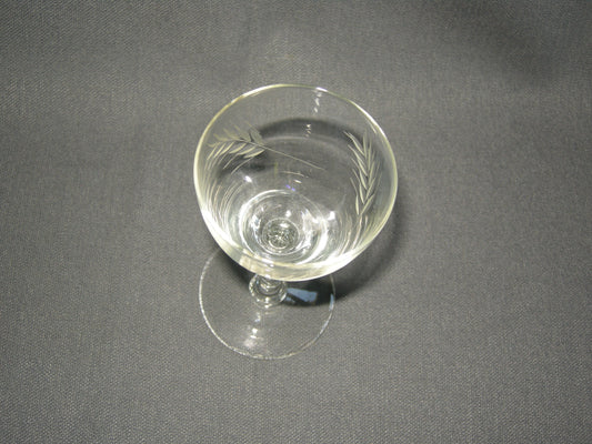 gebruikt glas / kristal glazen 012 c. 2 glaasjes O5,7 cm.