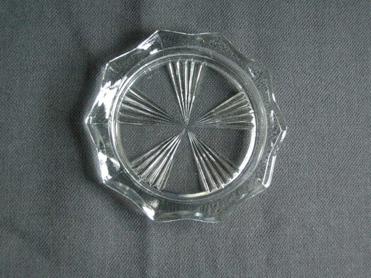 glas - kristal onderzetters 013. 7 onderzetters