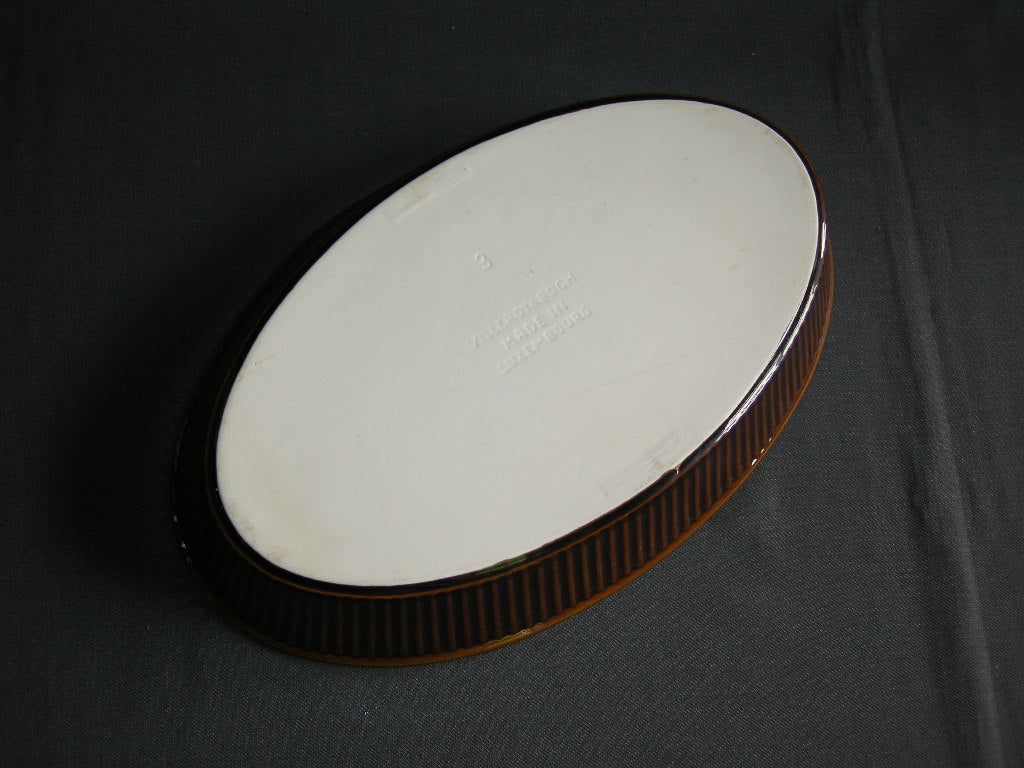 Villeroy & Boch Brown Ribbed ovenschaal nr. 3