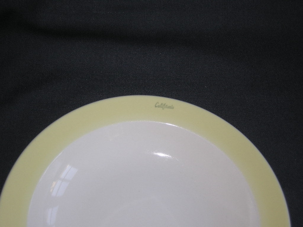 Petrus Regout / Royal Sphinx pastel geel 014. soepbord California