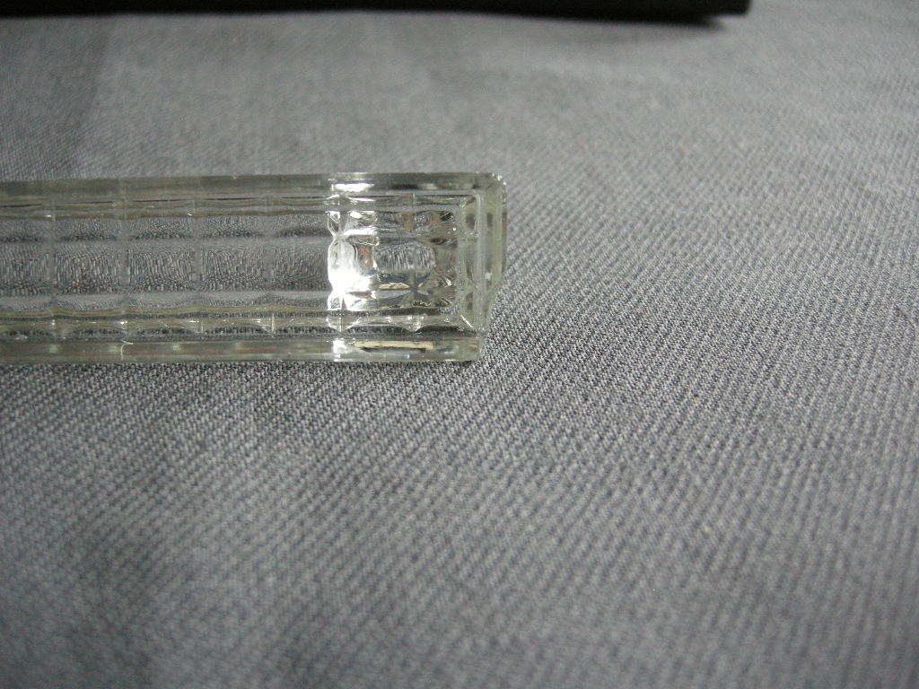 glas - kristal 014. 12 messenleggers in originele doos