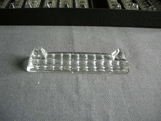 glas - kristal 014. 12 messenleggers in originele doos