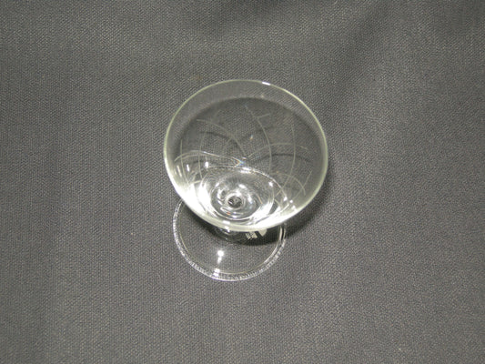 gebruikt glas / kristal glazen 014 d2. 5 borrelglaasjes