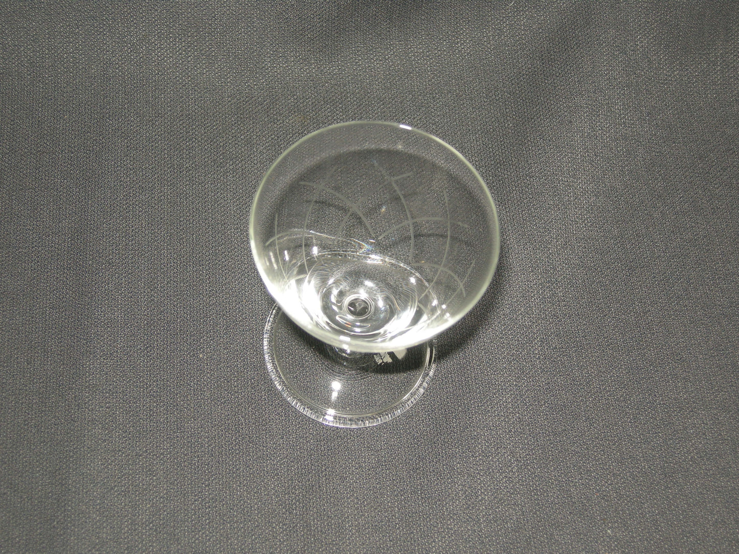 gebruikt glas / kristal glazen 014 d1. 6 borrelglaasjes