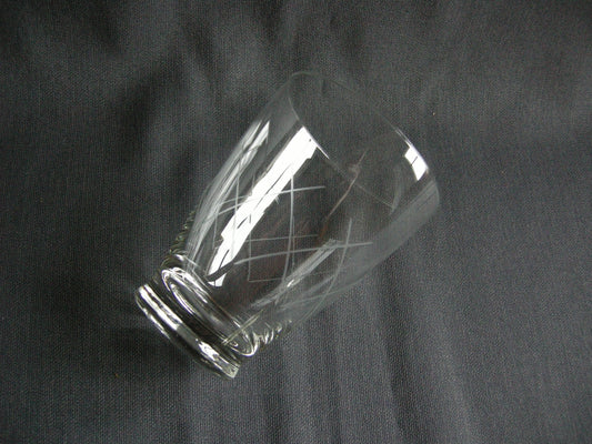 gebruikt glas / kristal glazen 014 f1. 6 waterglazen