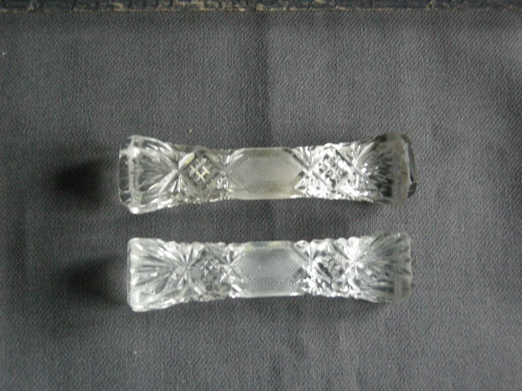 glas - kristal 015. 12 messenleggers in doos