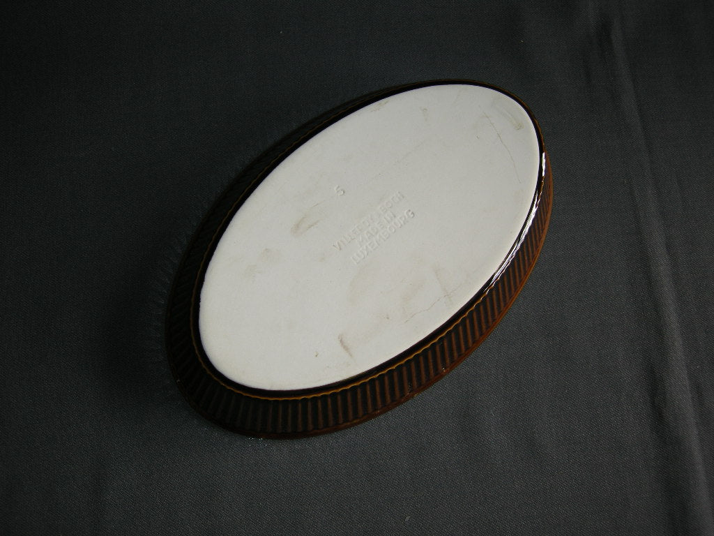 Villeroy & Boch Brown Ribbed ovenschaal nr. 5