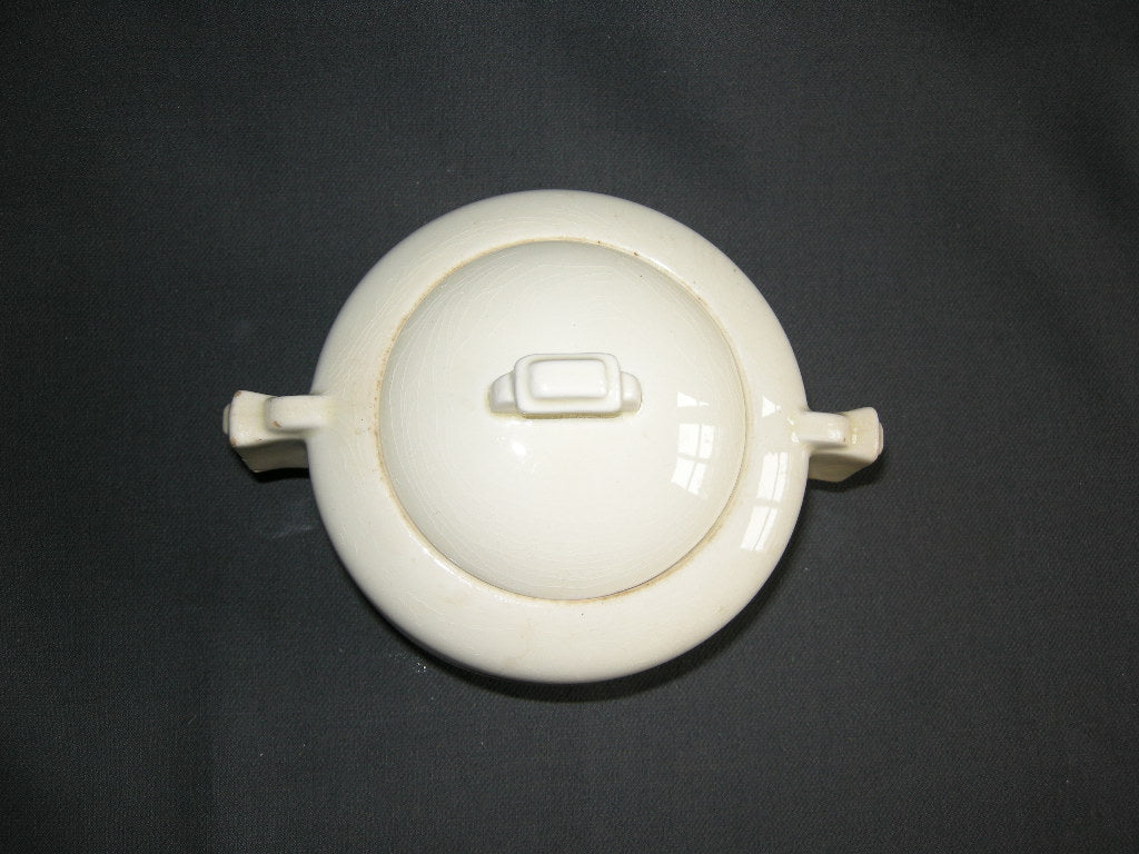 Societe Ceramique roomwit 016. suikerpot