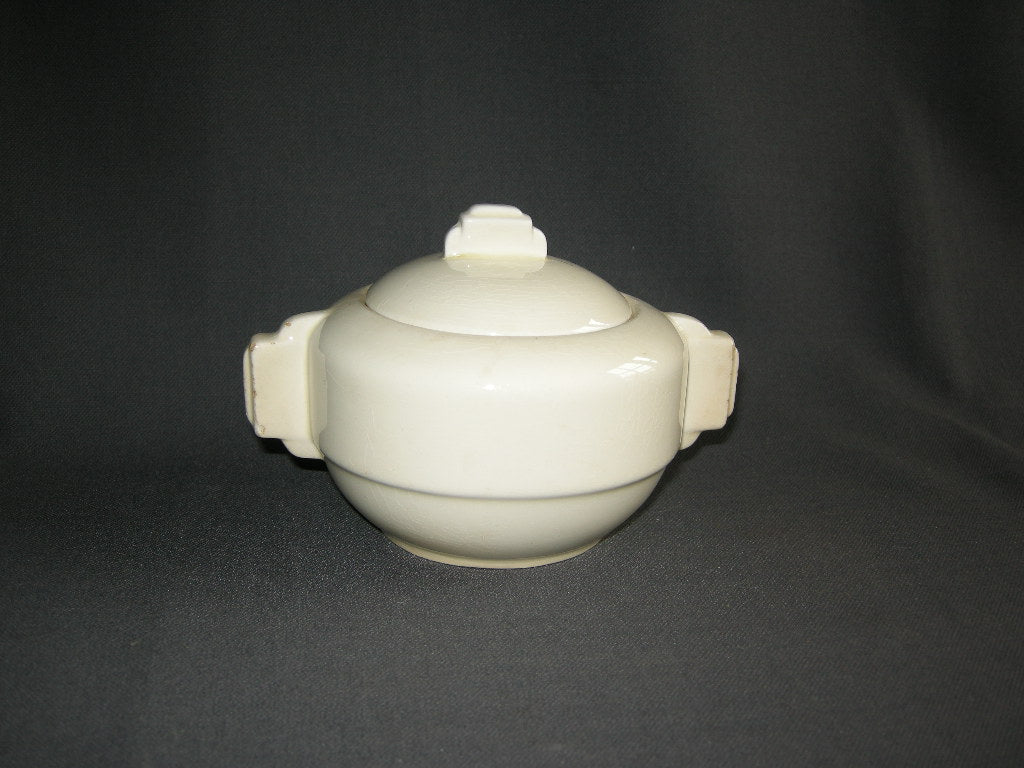 Societe Ceramique roomwit 016. suikerpot