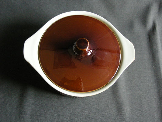 Villeroy & Boch Brown Ribbed dekschaal nr. 4