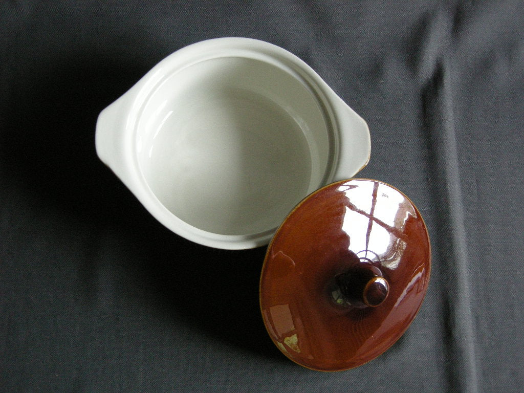 Villeroy & Boch Brown Ribbed dekschaal nr. 4