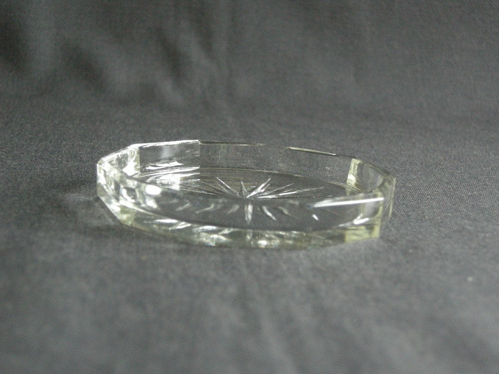 glas - kristal onderzetters 020. 12 onderzetters