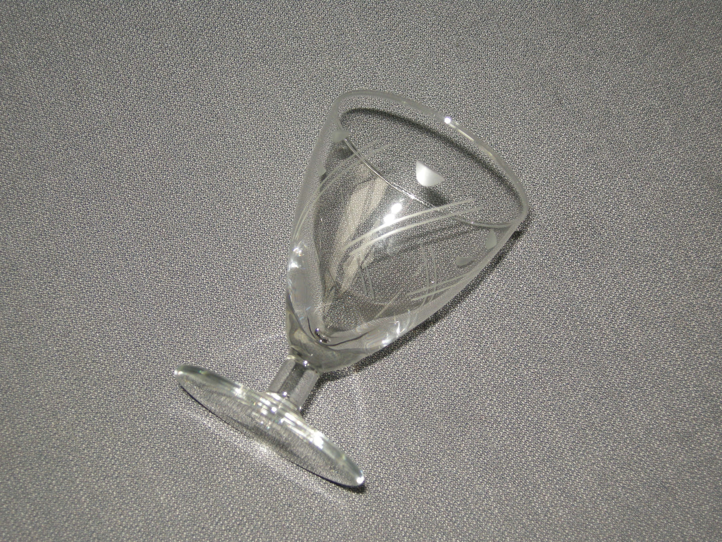 gebruikt glas / kristal glazen 022 c. 3 glazen