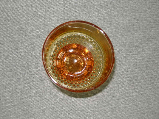 glas - kristal geel 023. theelichthoudertje