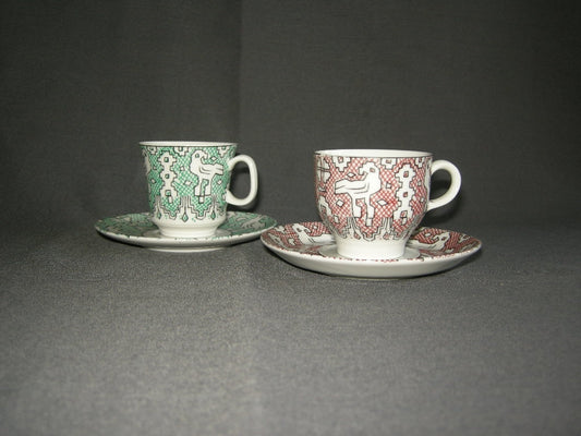 diverse serviesdelen 024. espressokop & schotels