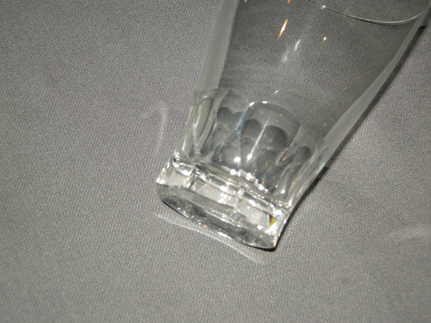 gebruikt glas / kristal glazen 025 a. 4 waterglazen