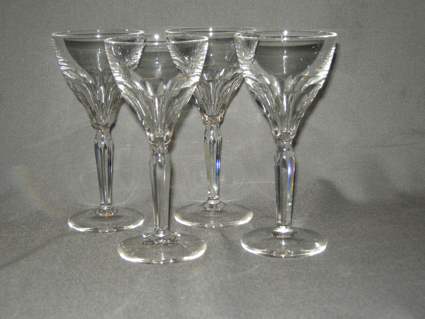 gebruikt glas / kristal glazen 025 b. 4 glazen