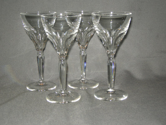 gebruikt glas / kristal glazen 025 b. 4 glazen
