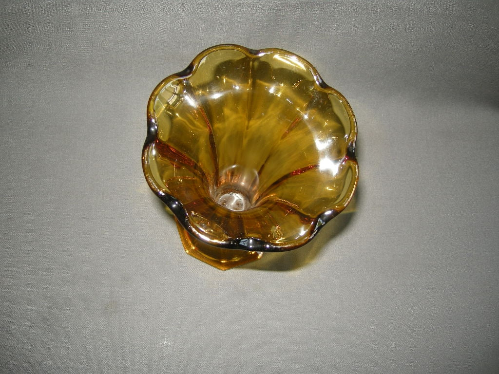 glas - kristal geel 028. vaas