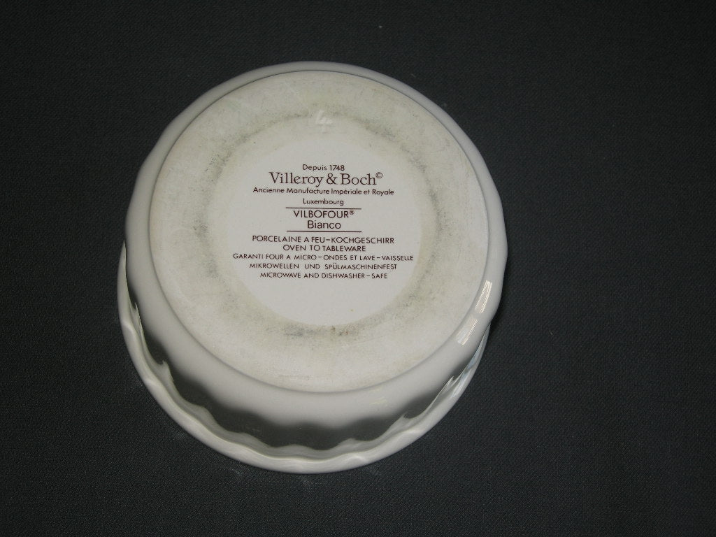 Villeroy & Boch diverse 028. Vilbofour Bianco, 2 souffleschaaltjes