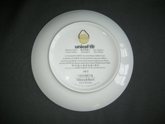 Villeroy & Boch diverse 029 3. Unicef wandbord no. 3