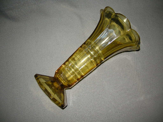 glas - kristal geel 030. vaas