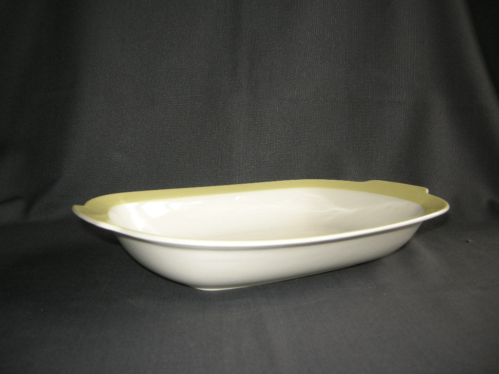 Petrus Regout / Royal Sphinx pastel geel 033. broodschaal