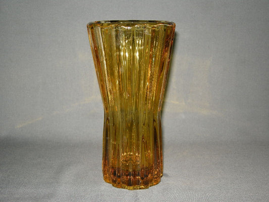 glas - kristal geel 033. vaas