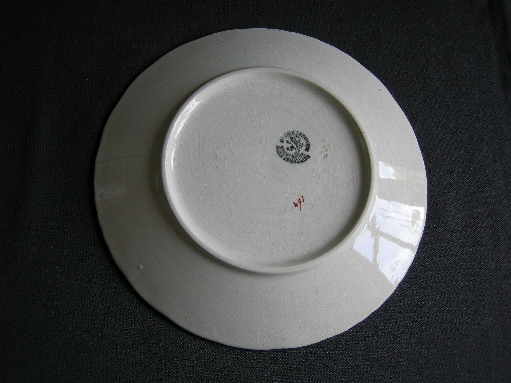 Societe Ceramique decor 164 Set van 2 ontbijtborden