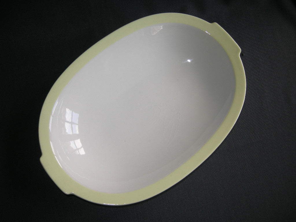 Petrus Regout / Royal Sphinx pastel geel 034. broodschaal Desiree