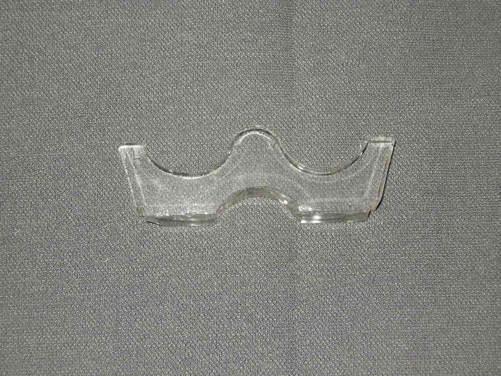 glas - kristal messenleggers 004. 12 stuks
