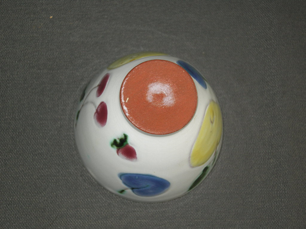 diverse serviesdelen 041. schaaltje met fruitdecor