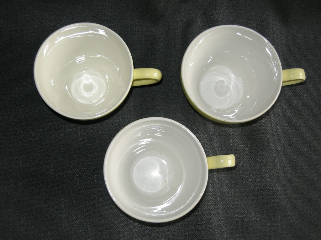 Petrus Regout / Royal Spinx pastel geel 044. losse kopjes