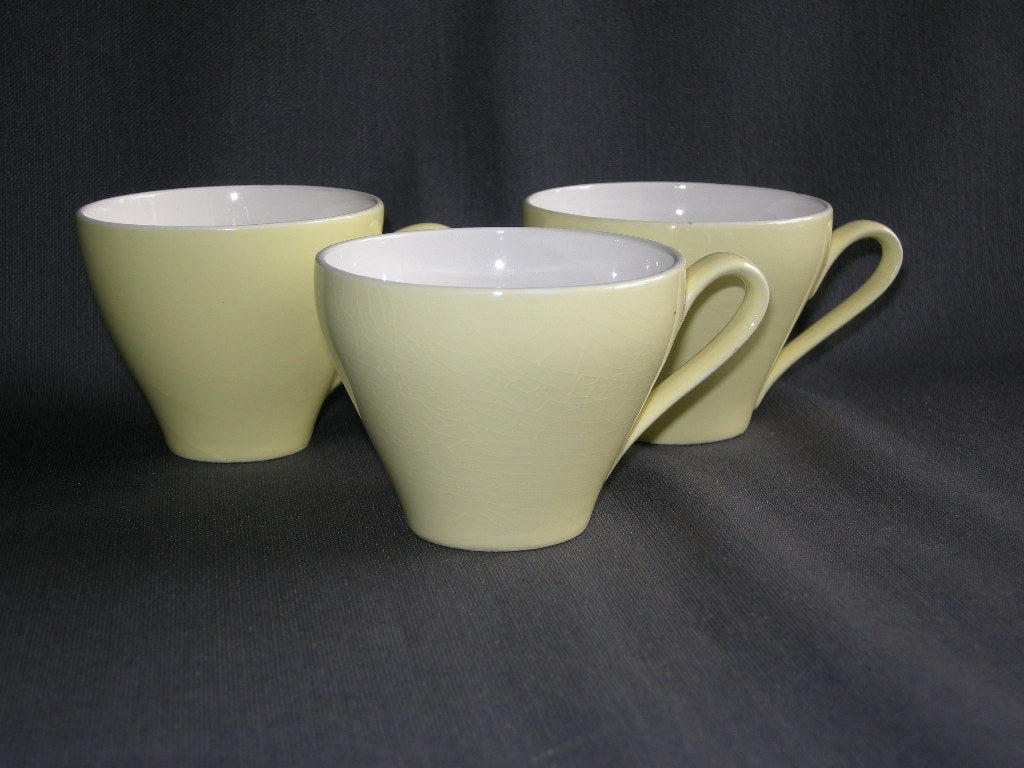 Petrus Regout / Royal Spinx pastel geel 044. losse kopjes