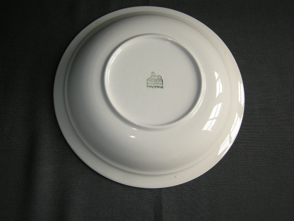 Petrus Regout / Royal Sphinx pastel geel 047a. soepbord Desiree