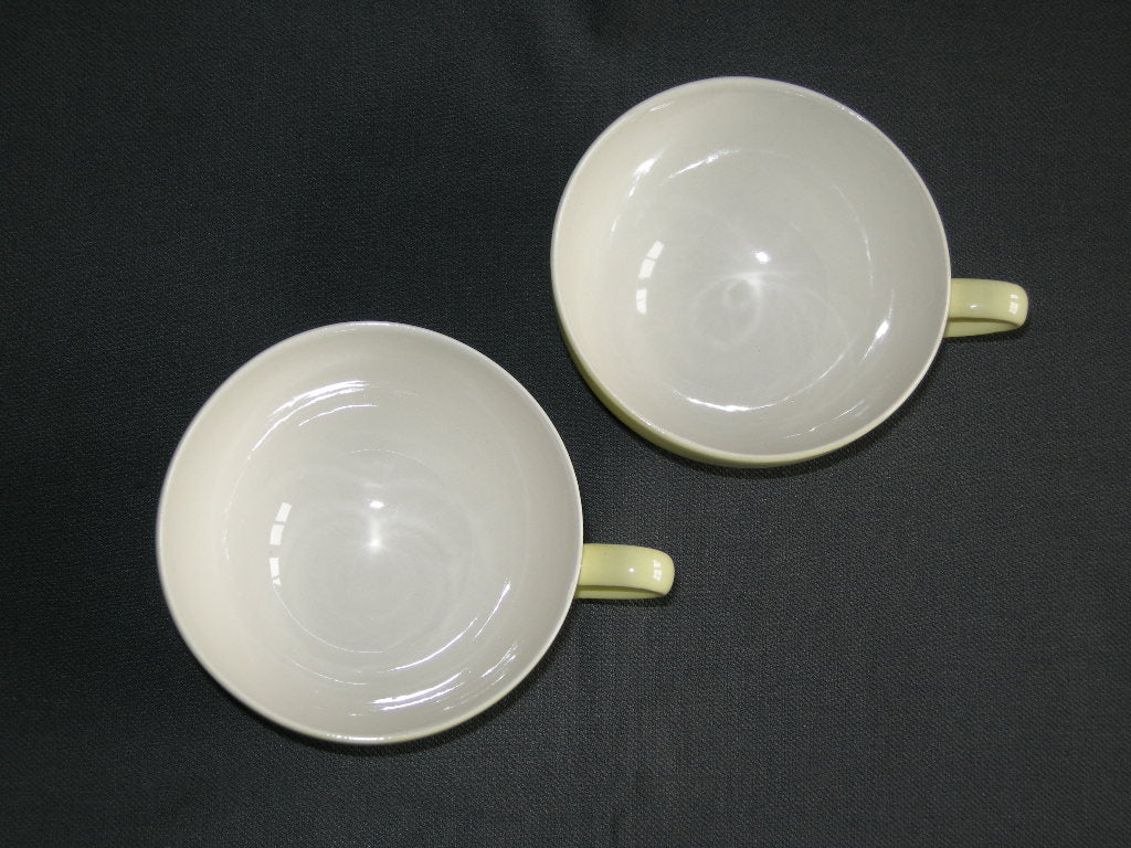 Petrus Regout / Royal Sphinx pastel geel 050. theekopjes Desiree