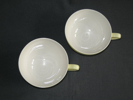 Petrus Regout / Royal Sphinx pastel geel 050. theekopjes Desiree