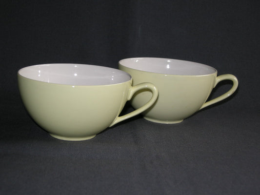 Petrus Regout / Royal Sphinx pastel geel 050. theekopjes Desiree