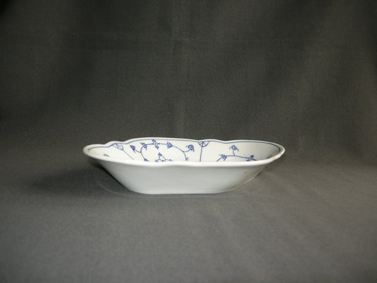 diverse Blau Saks 059. vleesschaaltje met schulprand
