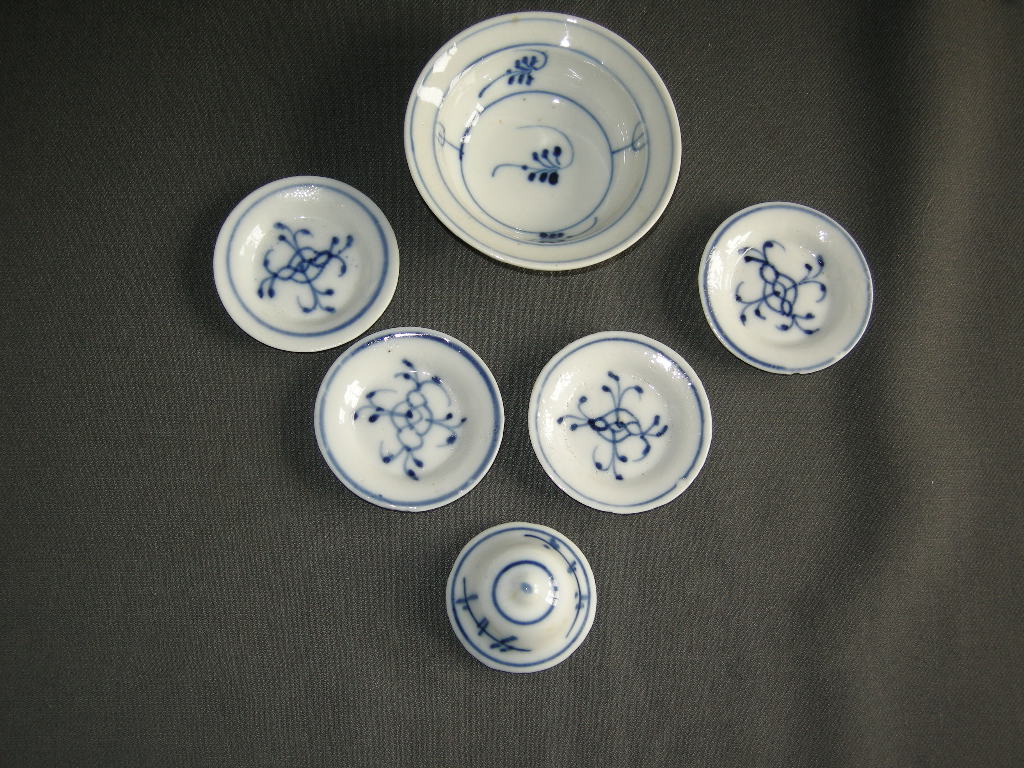 Diverse Blau Saks 076. onderdelen kinderserviesje