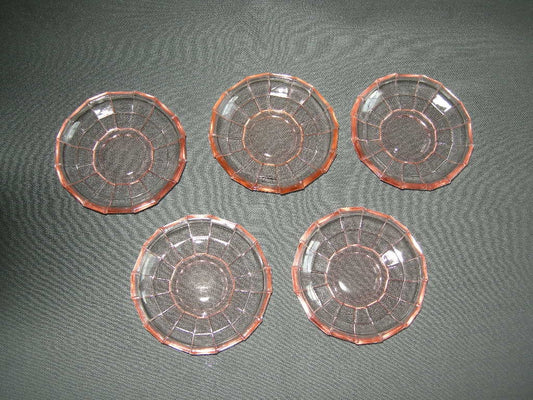 glas - kristal rose 090. petit four bordjes