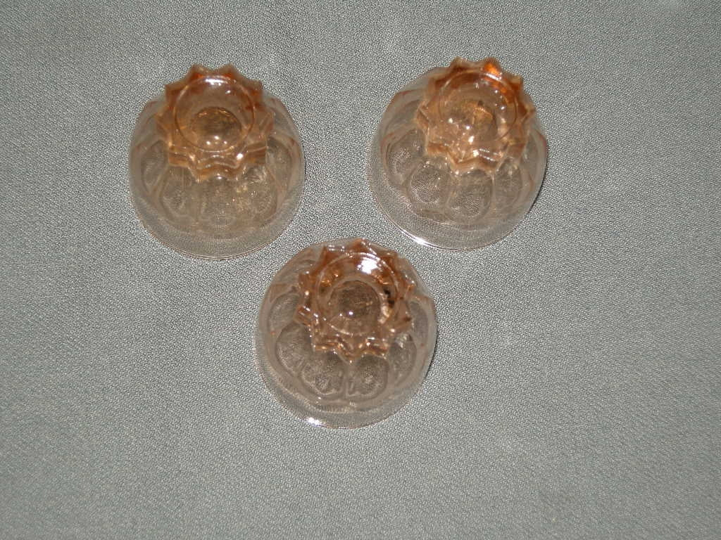 glas - kristal rose 105. karafje + 3 kleine glaasjes