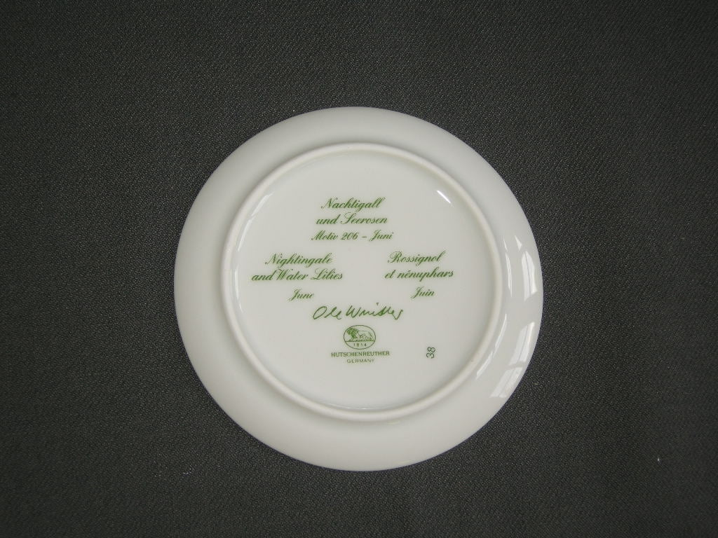 Hütschenreuther van de maand bordje O9,5 serie 1 Juni