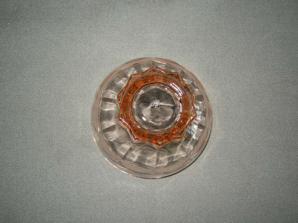 glas - kristal rose 109. 9 schaaltjes